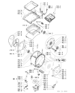 Схема №1 AWT 3310 с изображением Обшивка для стиралки Whirlpool 481245215563