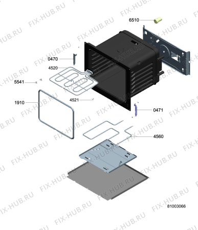 Схема №1 ACM 812 WH с изображением Всякое для электропечи Whirlpool 482000000030