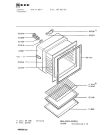 Схема №1 195305758 1076.42SB-7 с изображением Панель для электропечи Bosch 00125904