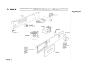 Схема №2 0722044221 V447 с изображением Панель управления для стиральной машины Bosch 00124044