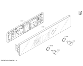 Схема №5 HBN3450UC с изображением Модуль управления для духового шкафа Bosch 00655330