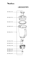 Схема №1 LM233A27/870 с изображением Элемент корпуса для блендера (миксера) Moulinex MS-650221
