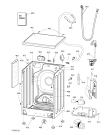 Схема №1 AVXXF1291DE (F039126) с изображением Пластина для стиральной машины Indesit C00274242