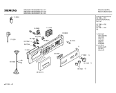 Схема №2 WM23200BY SIEMENS SIWAMAT 2320 с изображением Панель управления для стиральной машины Siemens 00360149