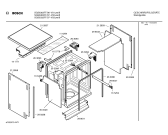 Схема №3 SGS6302FF с изображением Передняя панель для посудомойки Bosch 00350207