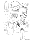 Схема №1 TRAE 6560 с изображением Обшивка для сушильной машины Whirlpool 481245211375