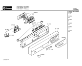 Схема №2 3VS741BB VS741 с изображением Панель управления для электропосудомоечной машины Bosch 00217378