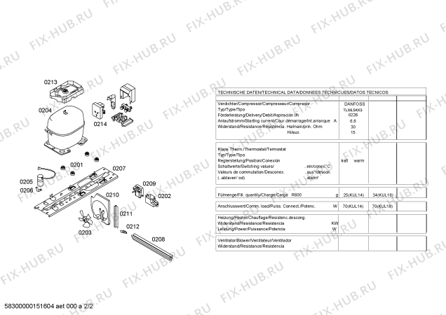 Схема №1 KU14LA41 с изображением Крепеж для холодильника Siemens 00654021