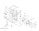 Схема №1 WS12X161OE X 12.16 с изображением Кабель для стиральной машины Siemens 00621215