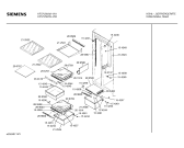 Схема №4 KFU5750 с изображением Рамка для холодильника Siemens 00296791