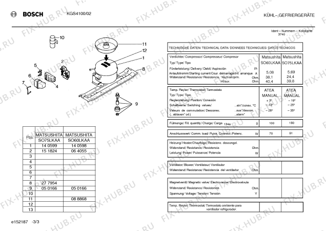 Схема №1 KGS4100 с изображением Крышка для холодильной камеры Bosch 00232374