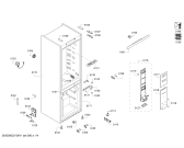 Схема №1 KG56NVI30N, SIEMENS с изображением Дверь для холодильника Siemens 00718329