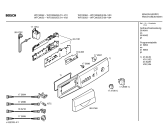 Схема №3 WFO2062EE Bosch Maxx WFO 2062 с изображением Панель управления для стиралки Bosch 00432449