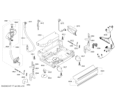 Схема №1 SMS50E02ZA с изображением Силовой модуль запрограммированный для посудомоечной машины Bosch 00750163