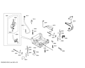 Схема №2 S58M69X0GB с изображением Передняя панель для электропосудомоечной машины Bosch 00708132