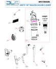Схема №1 BAGLESS VACUUM CLEANER с изображением Щетка (насадка) для пылесоса ARIETE AT5185509200