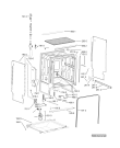 Схема №1 ADG 6446 IX с изображением Форсунка для посудомоечной машины Whirlpool 481010448781
