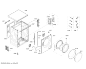 Схема №1 WS12M4670W iQ500 6kg с изображением Манжета люка для стиралки Siemens 00770379