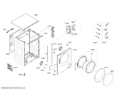 Схема №1 WS12M4670W iQ500 6kg с изображением Крышка для стиралки Bosch 00770378