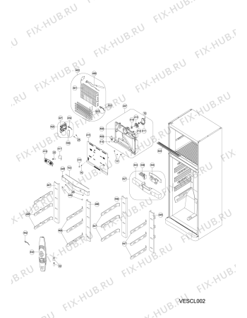 Схема №3 MTZ612NFDHA (F054062) с изображением Микромодуль для холодильной камеры Indesit C00306174