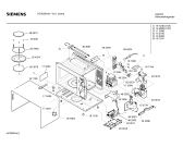 Схема №1 HF26546 с изображением Набор кнопок для микроволновки Siemens 00187230