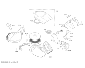 Схема №1 BGS7ALL68 Relaxx'x Ultimate с изображением Крышка для пылесоса Bosch 11021052