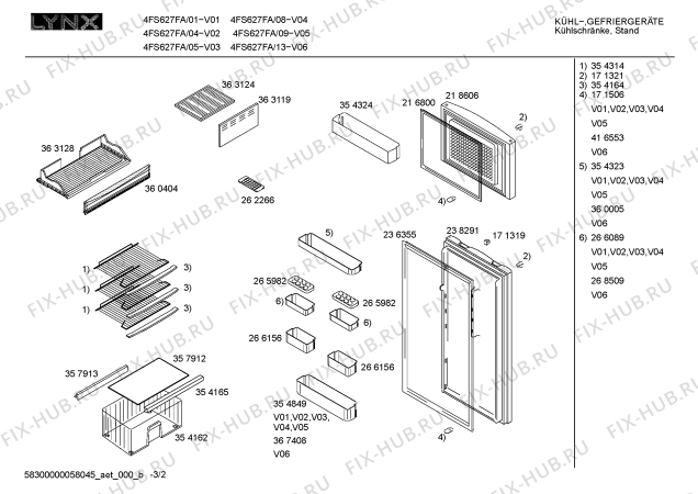 Схема №1 X5KCUBR30H с изображением Изоляция для холодильника Bosch 00266850