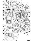 Схема №2 K642VGG (F024136) с изображением Поверхность для плиты (духовки) Indesit C00081097