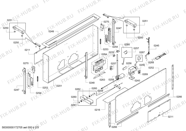 Схема №1 AL400120 Gaggenau с изображением Упор для электровытяжки Bosch 00629667