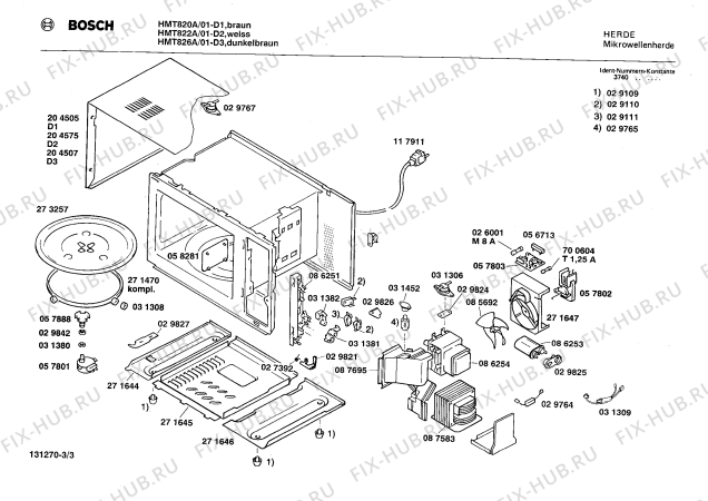 Схема №2 HMT826A с изображением Кнопка для микроволновки Siemens 00031314