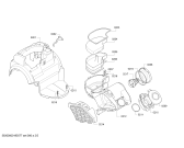 Схема №1 BGS4UGOGB BOSCH GS40 compact Home Hepa с изображением Крышка для мини-пылесоса Bosch 12013840