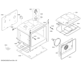 Схема №3 HBA43B222F с изображением Каталитическое покрытие для плиты (духовки) Bosch 00776613