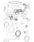 Схема №1 AWM 5100/1 с изображением Декоративная панель для стиральной машины Whirlpool 481245214135