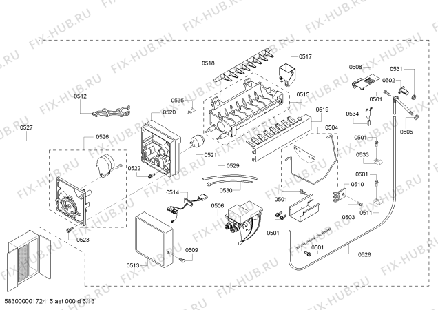 Схема №4 T42BR820NS с изображением Воздуховод для посудомоечной машины Bosch 00790557