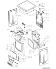 Схема №1 ASC 10 с изображением Обшивка для электросушки Whirlpool 481245214617