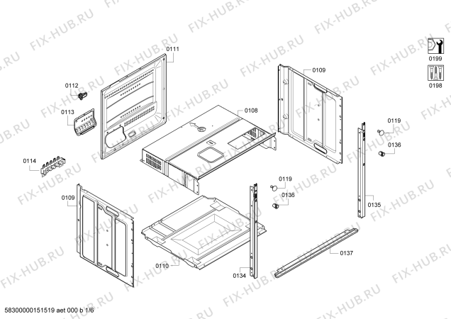 Схема №2 CH130252 с изображением Панель управления для духового шкафа Bosch 00675785
