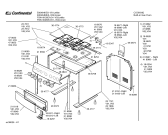 Схема №1 FSK41M20EA с изображением Панель управления для духового шкафа Bosch 00470898