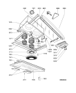 Схема №1 AKB 089 PH/WH с изображением Панель для электровытяжки Whirlpool 481944228035