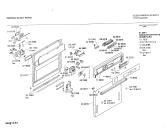 Схема №2 0730300535 GS26RA с изображением Панель для посудомоечной машины Bosch 00116911