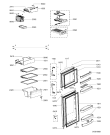 Схема №1 WVG 301/1/IX с изображением Реле перегрузки для холодильника Whirlpool 481221838269