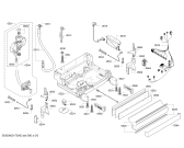 Схема №3 SN46T596SK с изображением Передняя панель для посудомоечной машины Siemens 00746371