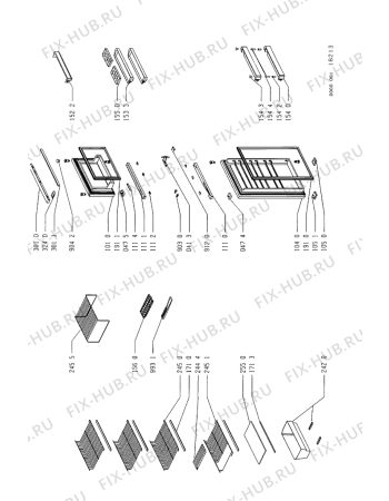 Схема №1 RC 2276/G/BS с изображением Холдер для холодильника Whirlpool 481941879217