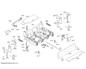 Схема №2 SHE55M12UC с изображением Регулировочный узел для посудомоечной машины Bosch 00665846