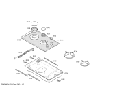 Схема №1 ER518502E с изображением Стеклокерамика для плиты (духовки) Siemens 00662288
