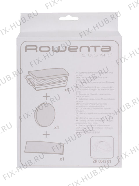 Большое фото - Фильтр для пылесоса Rowenta ZR004301 в гипермаркете Fix-Hub