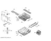 Схема №1 3VF304NA A++ tp3 с изображением Передняя панель для электропосудомоечной машины Bosch 00745875