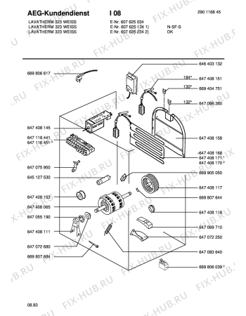 Взрыв-схема стиральной машины Aeg LTH323W NSFS - Схема узла Section3