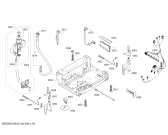 Схема №1 SMI46KS02E, SilencePlus с изображением Силовой модуль запрограммированный для посудомоечной машины Bosch 12017617