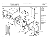 Схема №1 WTL5100FF WTL5100 с изображением Панель управления для сушилки Bosch 00353874