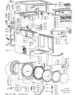 Схема №1 WAB 1000 SW-D с изображением Ручка (крючок) люка для стиралки Whirlpool 481249878719